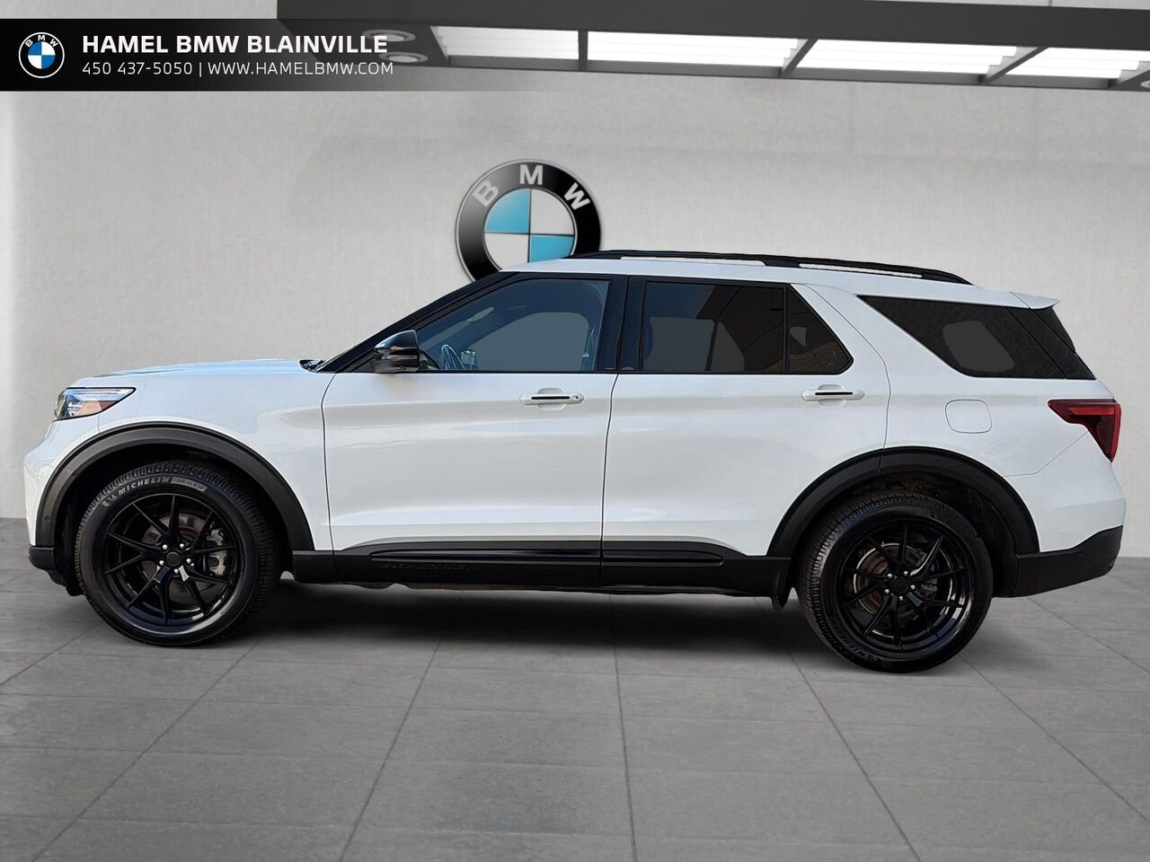 Ford Explorer ST 4RM 2020 Blanc Blainville - photo #2