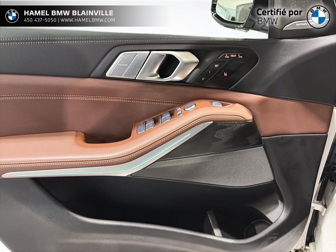 2022 BMW X7 xDrive40i véhicule d'activités sportives White Blainville - photo #10