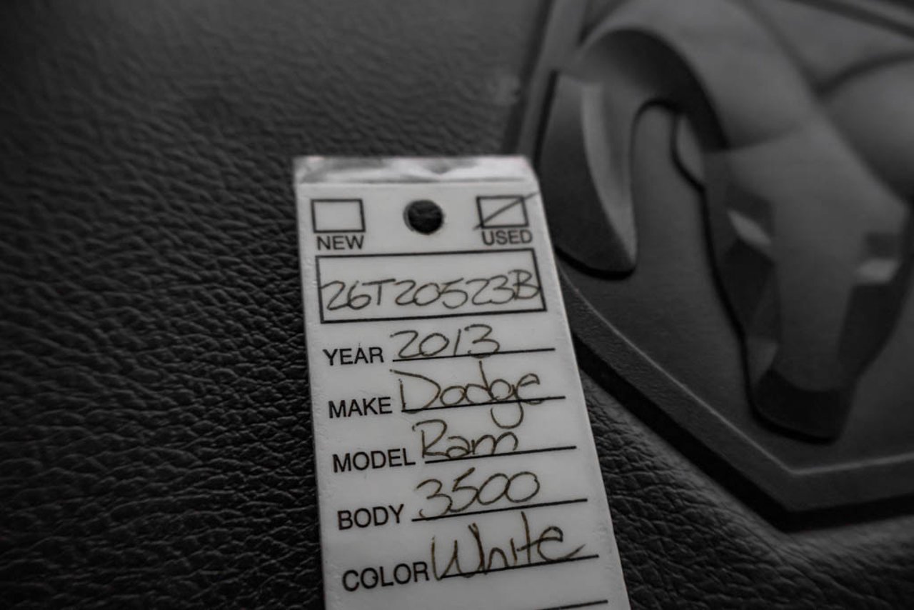 2013 Ram 3500 4WD Crew Cab 149 Laramie White Sherwood Park - photo #32