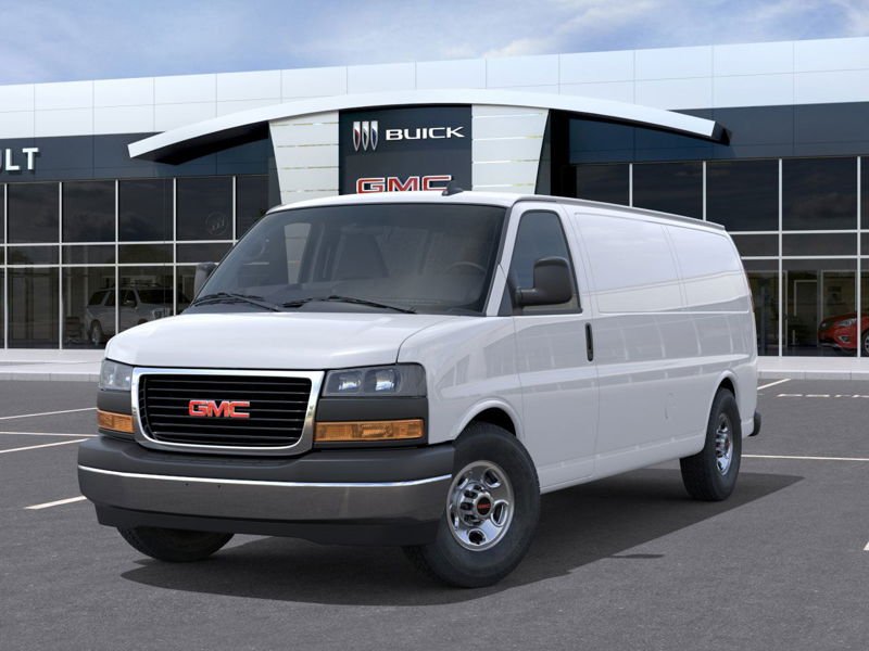 GMC Fourgonnette Savana utilitaire Traction arrière 2500 155 po 2025 BLANC SOMMET Sherbrooke - photo #5