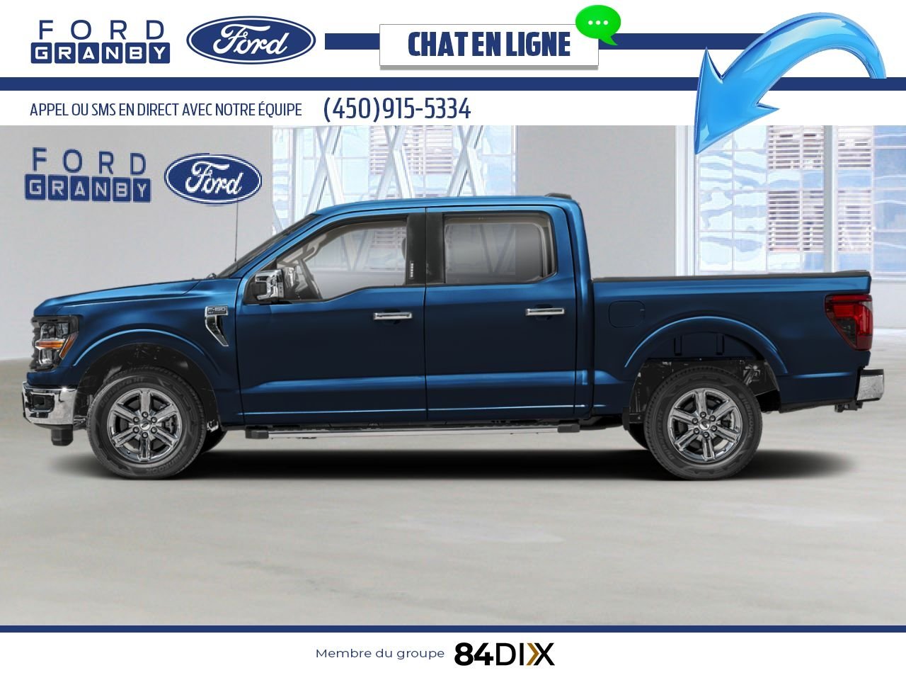 2025 Ford F-150 Antimatter Blue Metallic Granby - photo #1