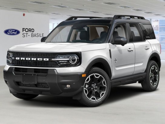 2026 Ford Bronco Sport 2026 Space White Metallic