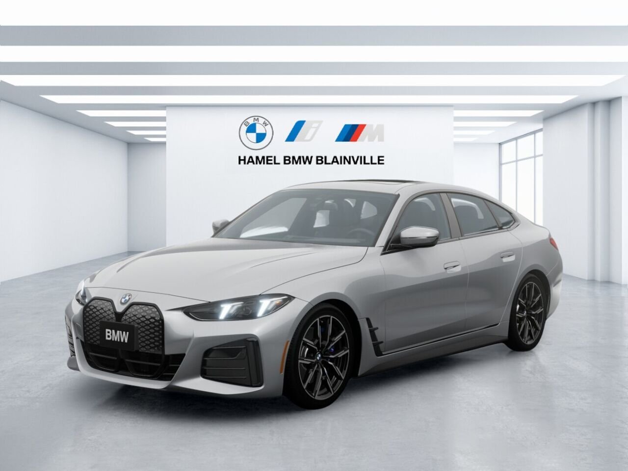BMW i4 eDrive40 2026 Gris Brooklyn métallique Blainville - photo #0