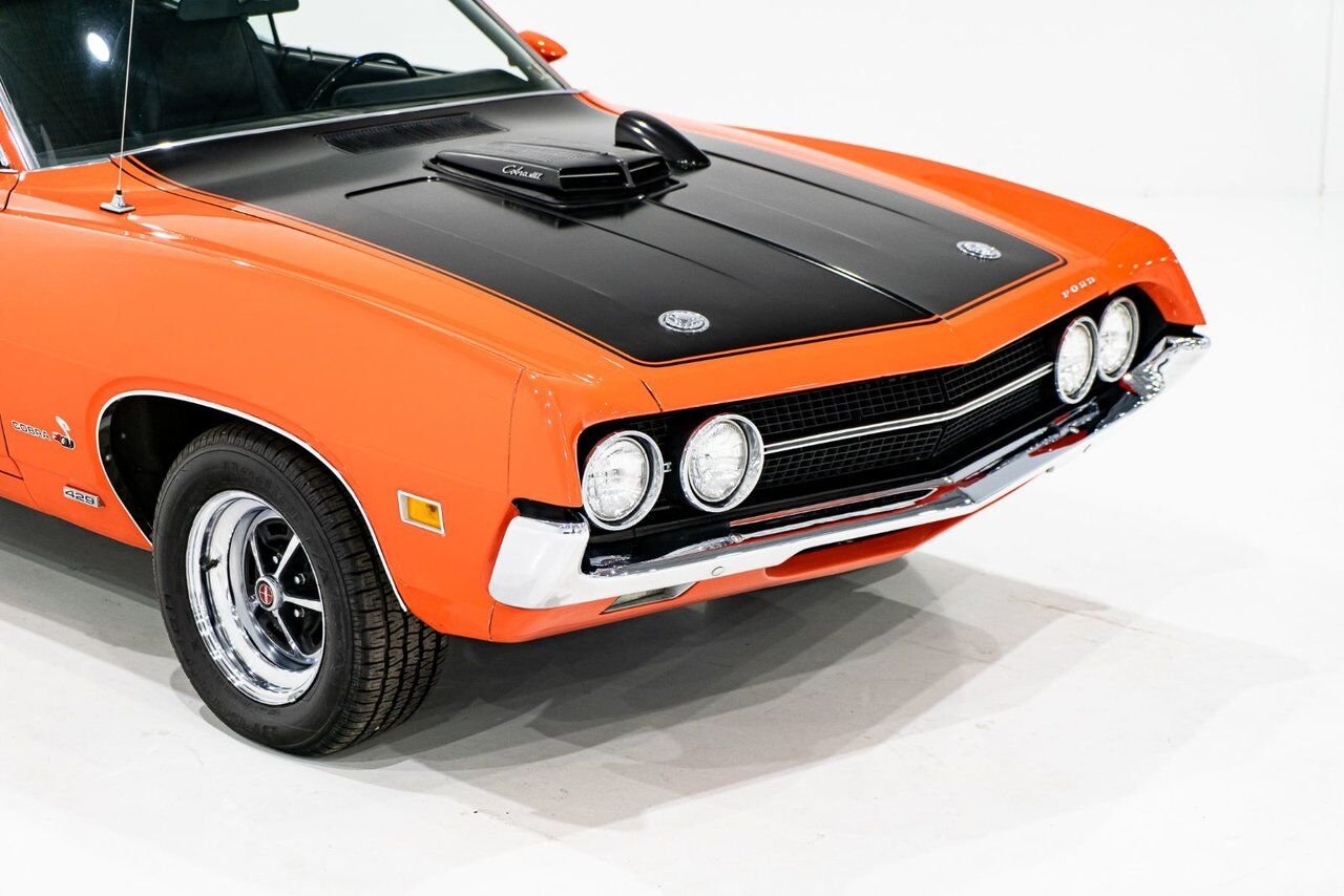 1970 Ford Torino Super Cobra Jet Matching# 429cu.in. DragPack **PRIX EN USD** Orange Montreal - photo #37