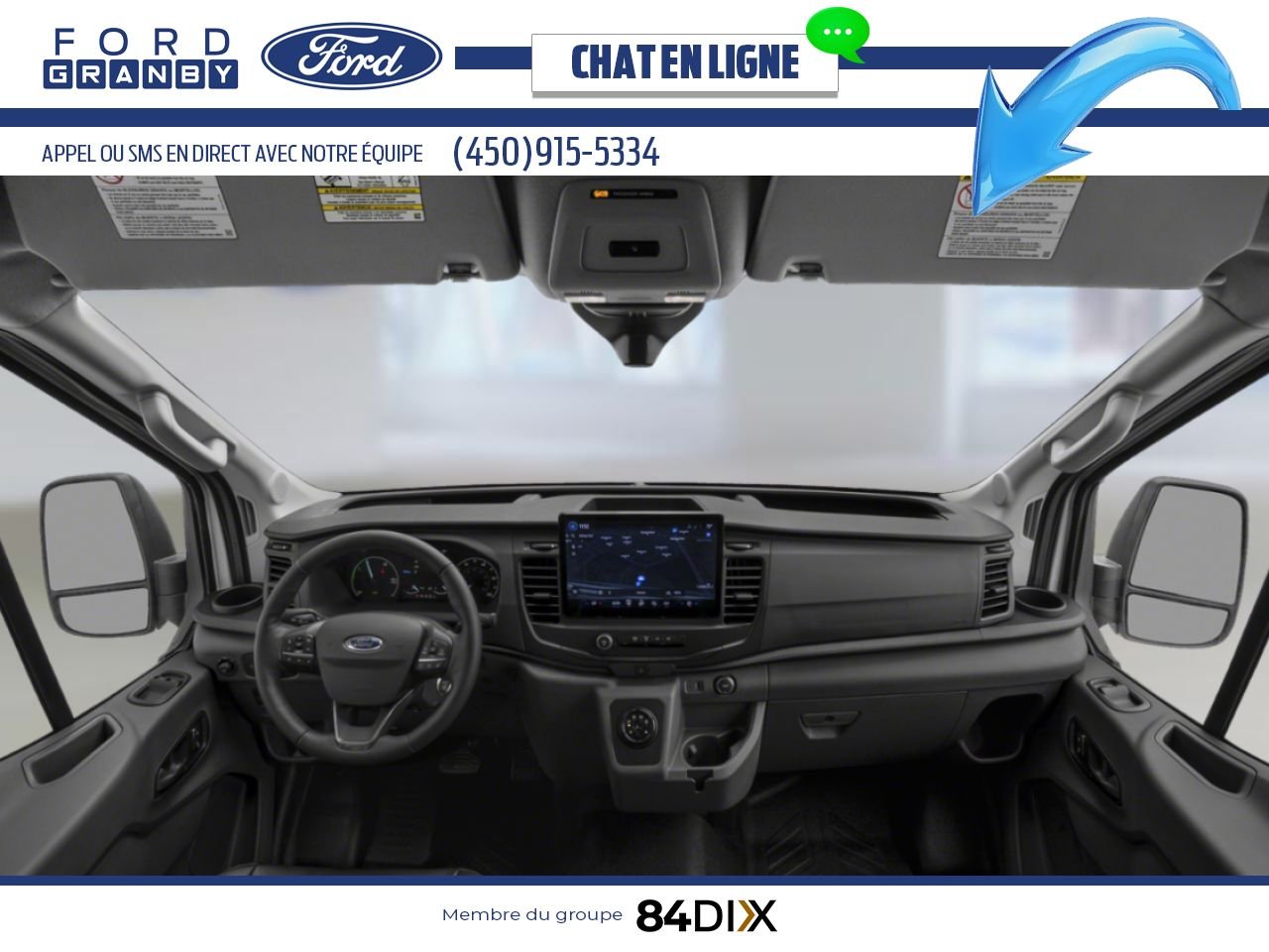 Ford E-Transit fourgonnette utilitaire 2025 Noir agate métallisé Granby - photo #5