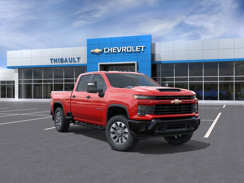 CHEVROLET Silverado 2500HD Custom cabine multiplace 4RM 159 po 2026 ROUGE ARDENT Sherbrooke - photo #0