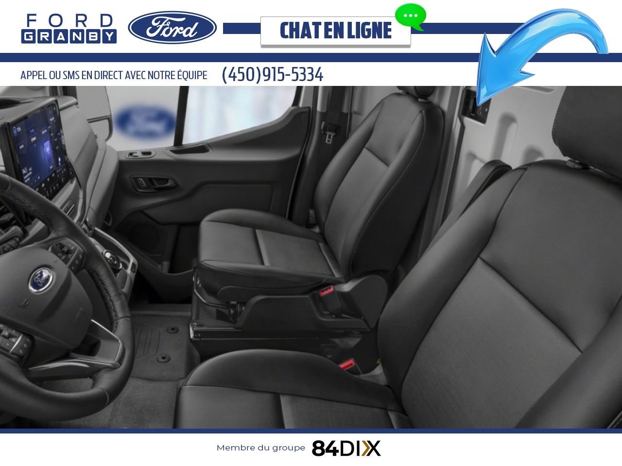 Ford E-Transit fourgonnette utilitaire 2025 Noir agate métallisé Granby - photo #10