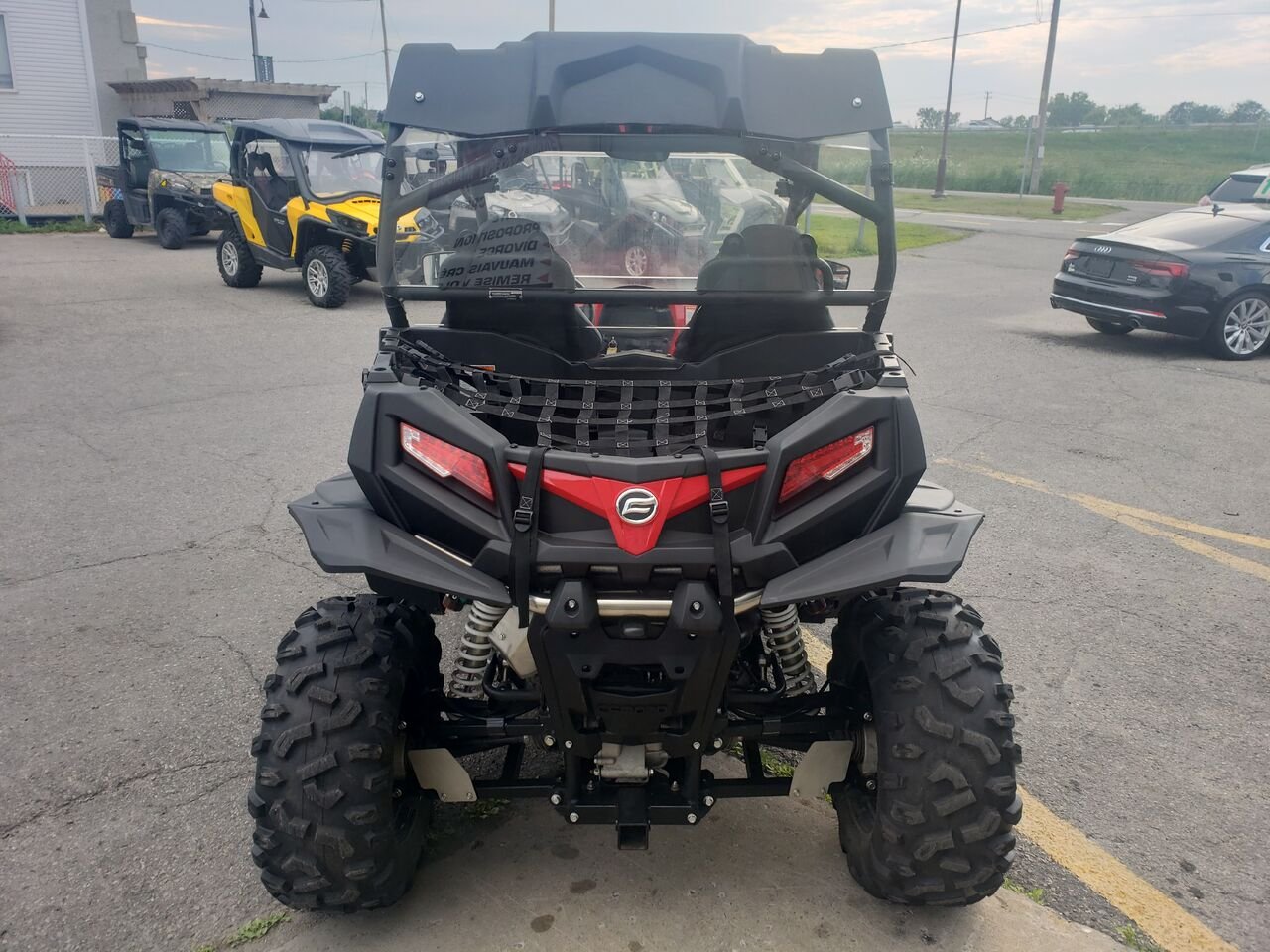 2021 CF MOTO ZFORCE 950 Grey  - photo #1