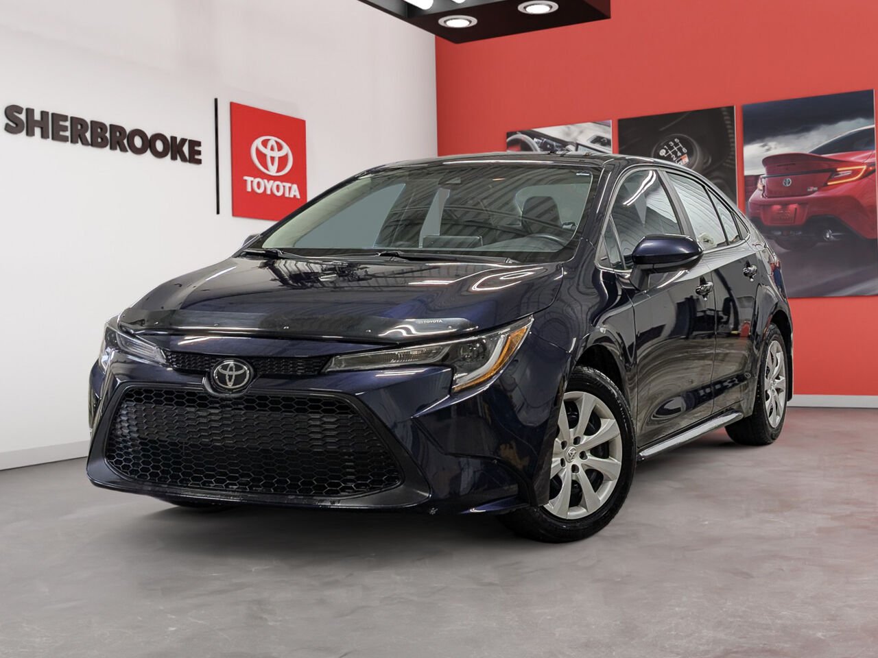 Toyota Corolla LE/SIÈGES CHAUFFANTS/CAMÉRA DE RECUL/BLUETOOTH/AC/ 2022 Bleu heliographique Sherbrooke - photo #0