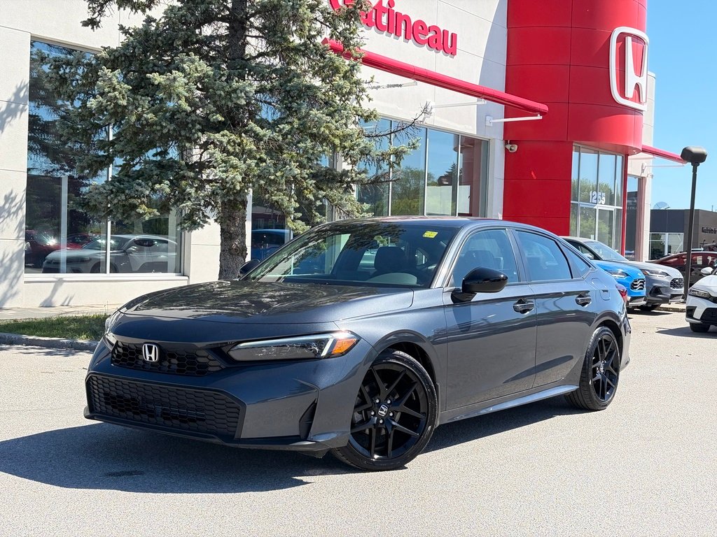 2026 Honda Civic Sedan Sport CVT Grey Gatineau - photo #0
