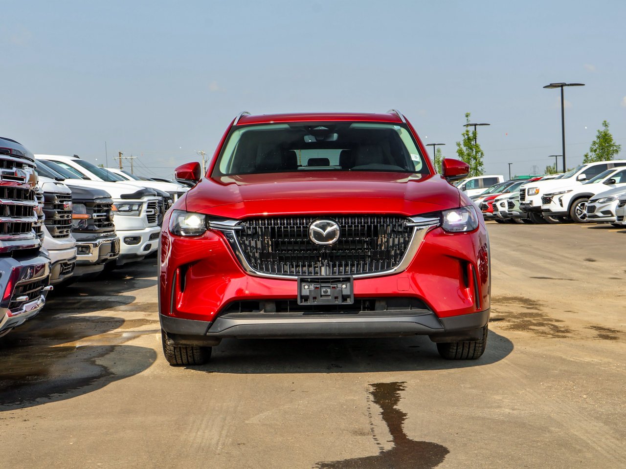 2025 Mazda CX-90 MHEV GS-L AWD Red Sherwood Park - photo #2