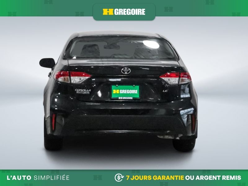 Toyota Corolla 2022 Noir Saint-Eustache - photo #7
