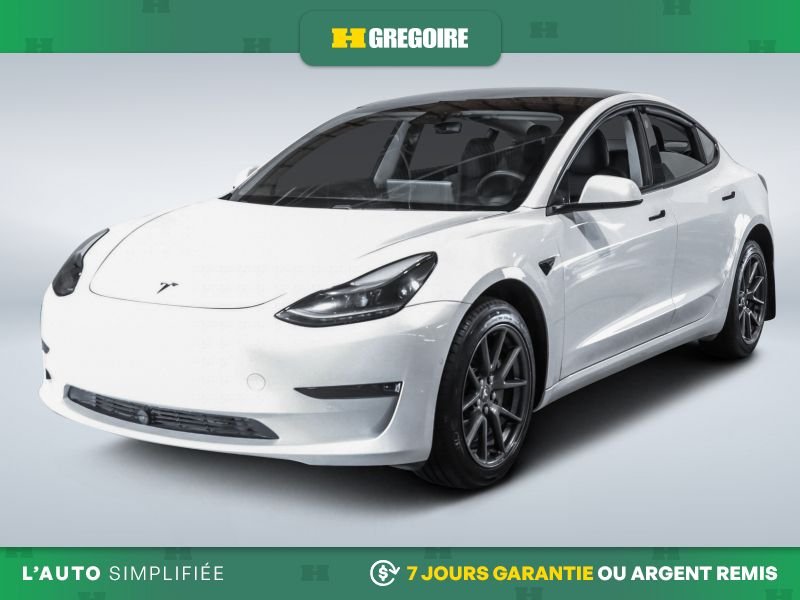 Tesla Model 3 2021 Blanc Blainville - photo #2