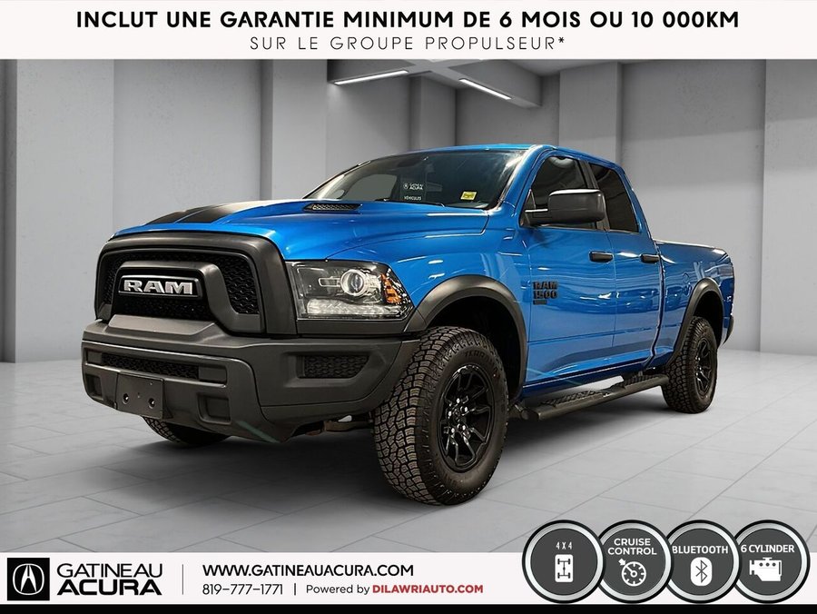 2021 Ram 1500 Classic Warlock Quad Cab 4x4 Blue