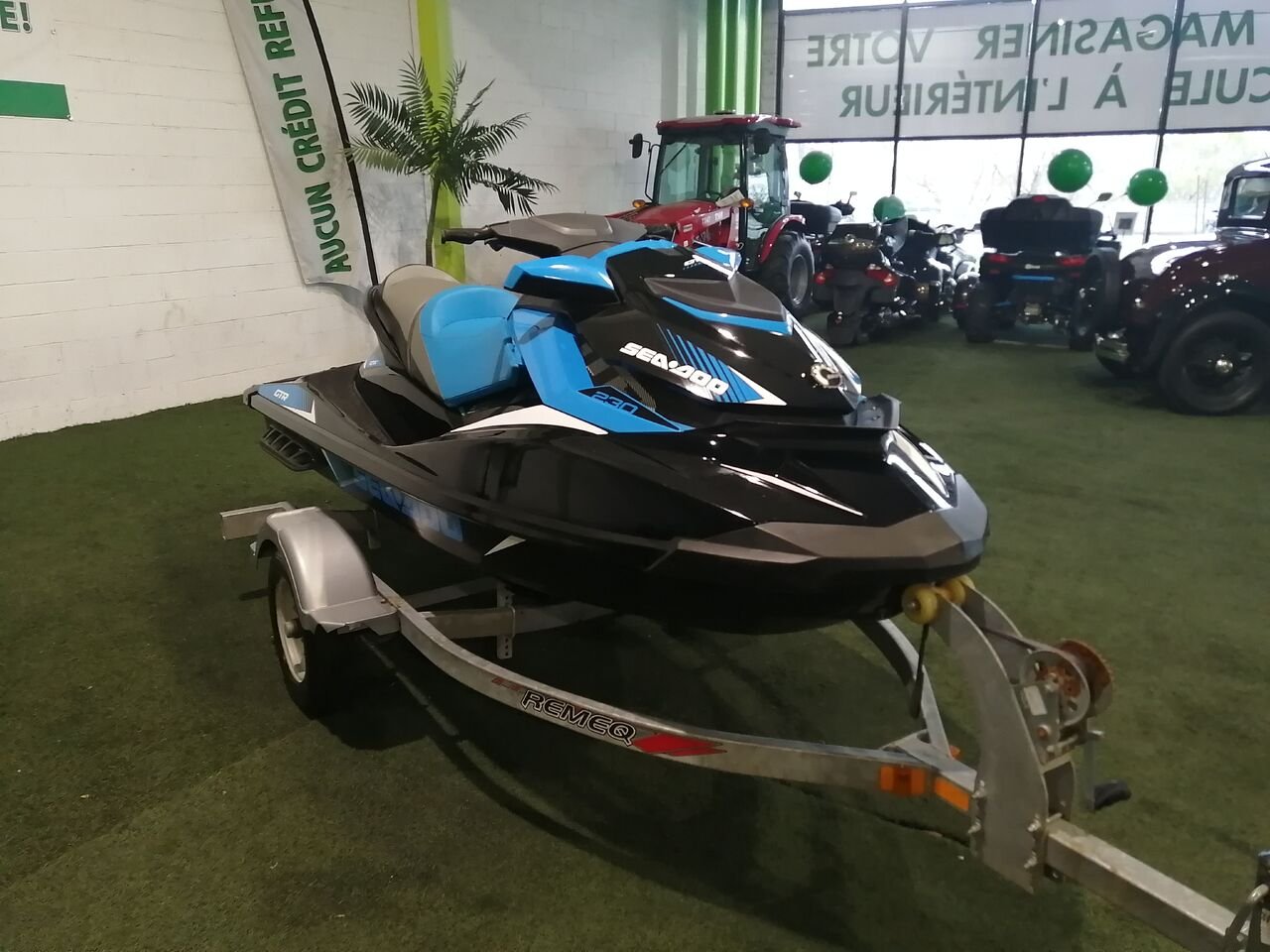 2019 Sea-Doo GTR Blue  - photo #10