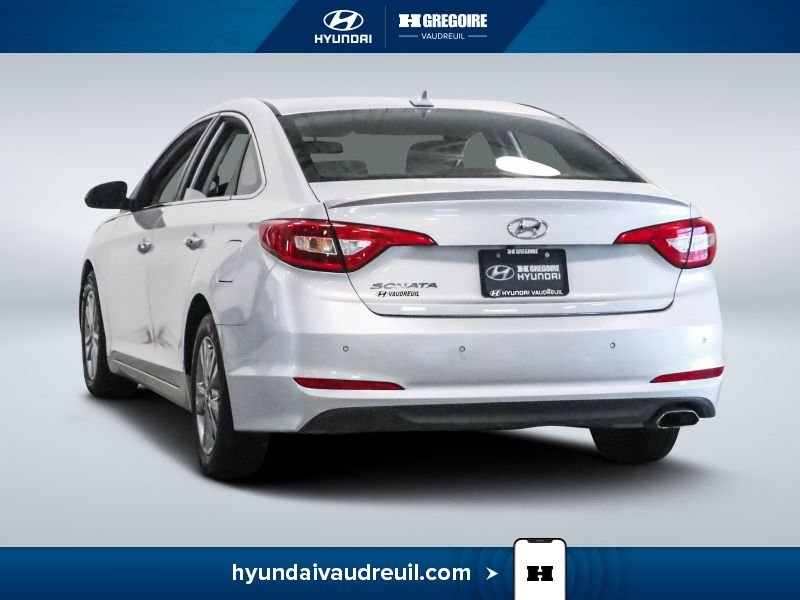 2016 Hyundai Sonata White Laval - photo #7