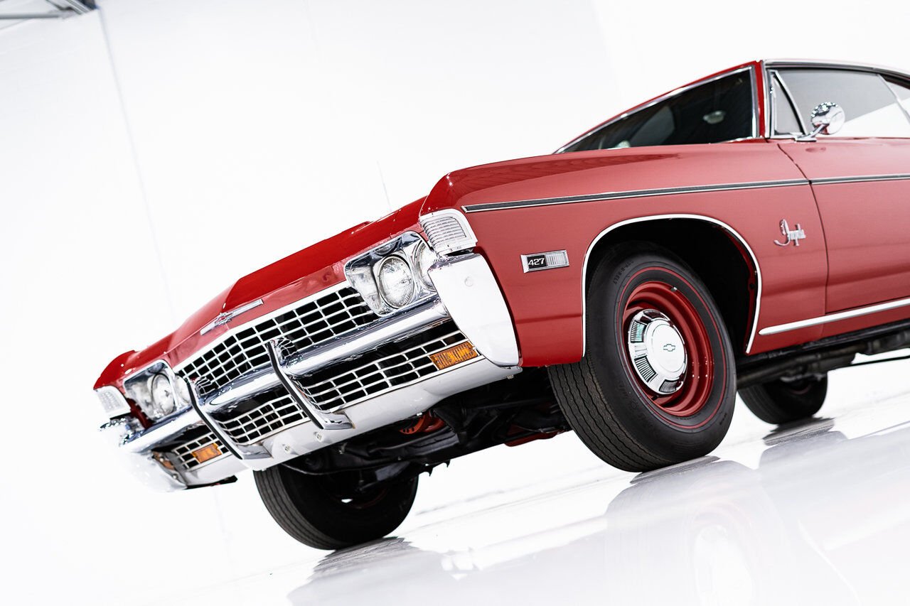 1968 Chevrolet Impala Match N# L72 427/425 4spd 4.56gear Org Bill Of Sale | PRIX EN USD Red Montreal - photo #38