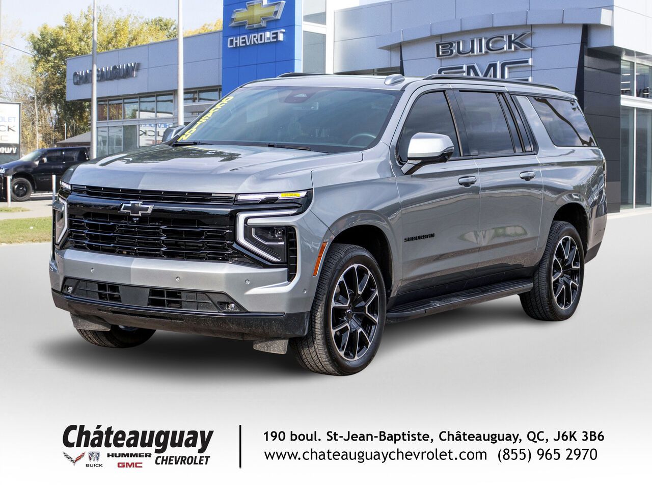 Gray 2025 Chevrolet Suburban SUV / Crossover Four-Wheel Drive Automatic