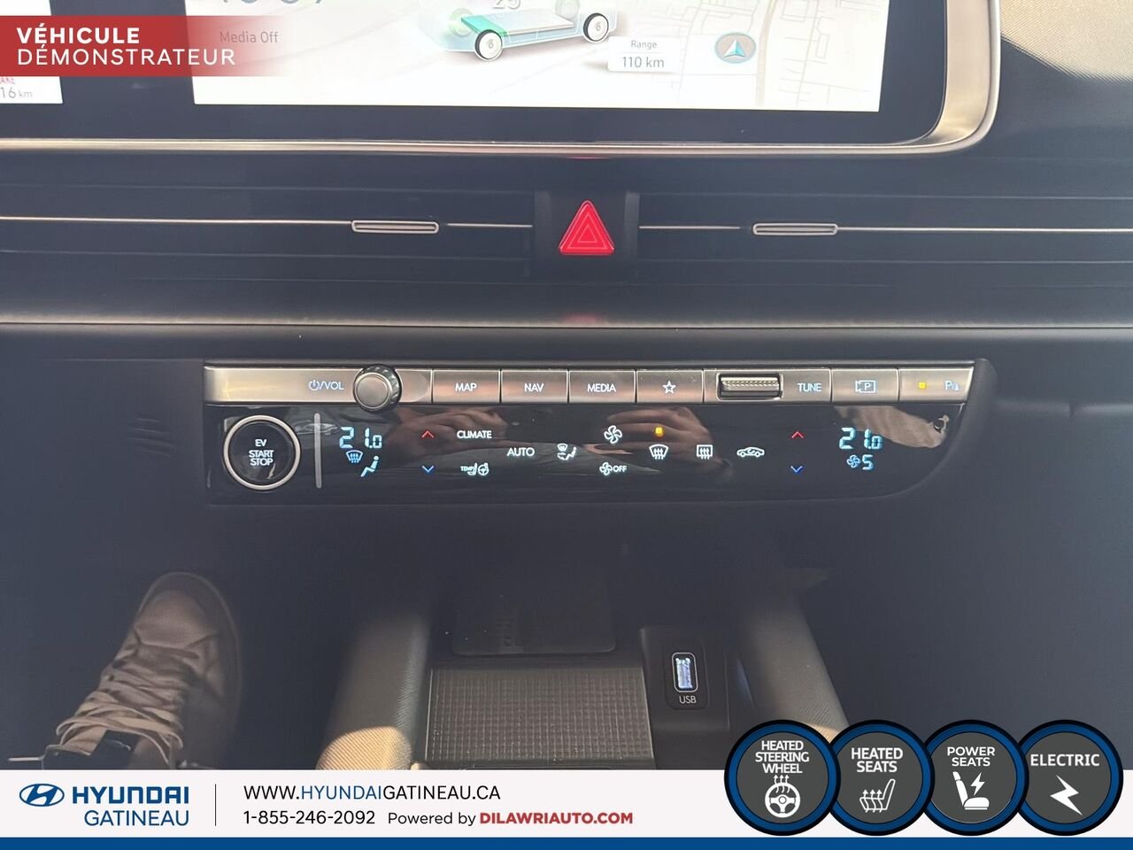 HYUNDAI IONIQ 6 2024 Gris nocturne Ottawa & Gatineau - photo #16