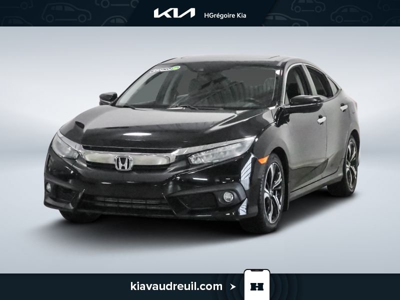 Honda Civic 2016 Noir Saint-Eustache - photo #2