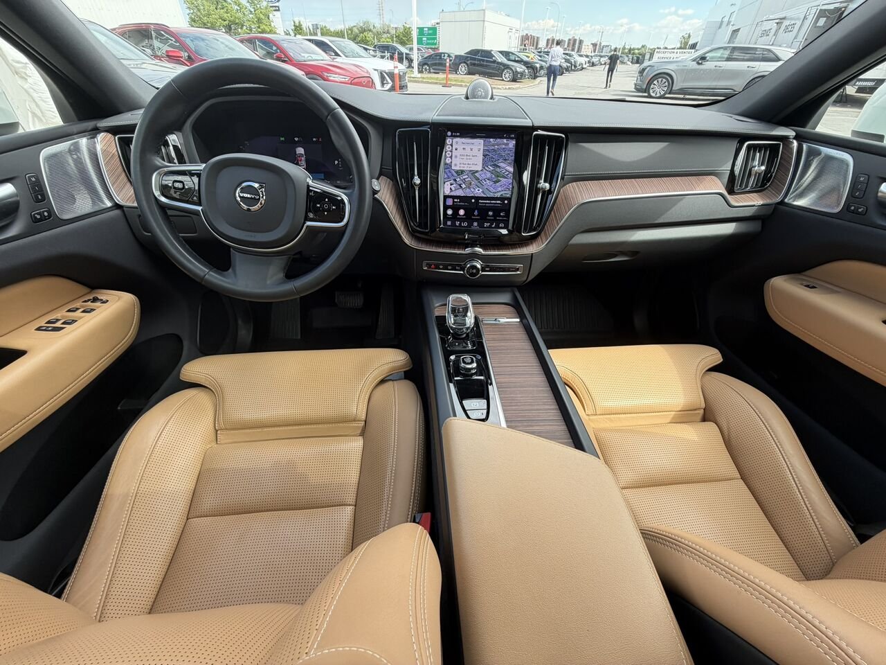 Volvo XC60 B6 Ultimate AWD 2023 Blanc Laval - photo #18