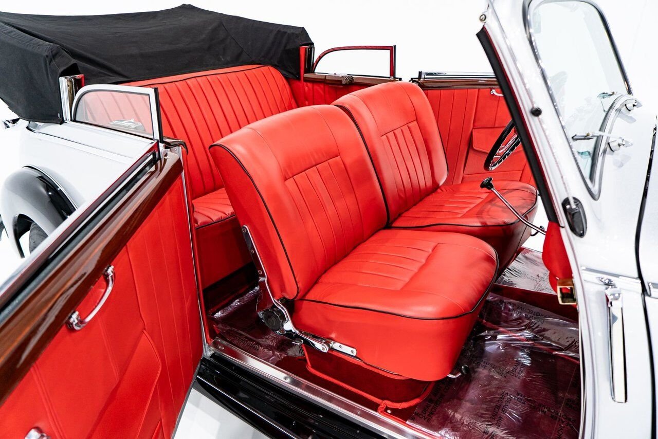 1950 Mercedes-Benz 170S Cabriolet B Wonderfully Presented Old Restoration Grey Montreal - photo #9
