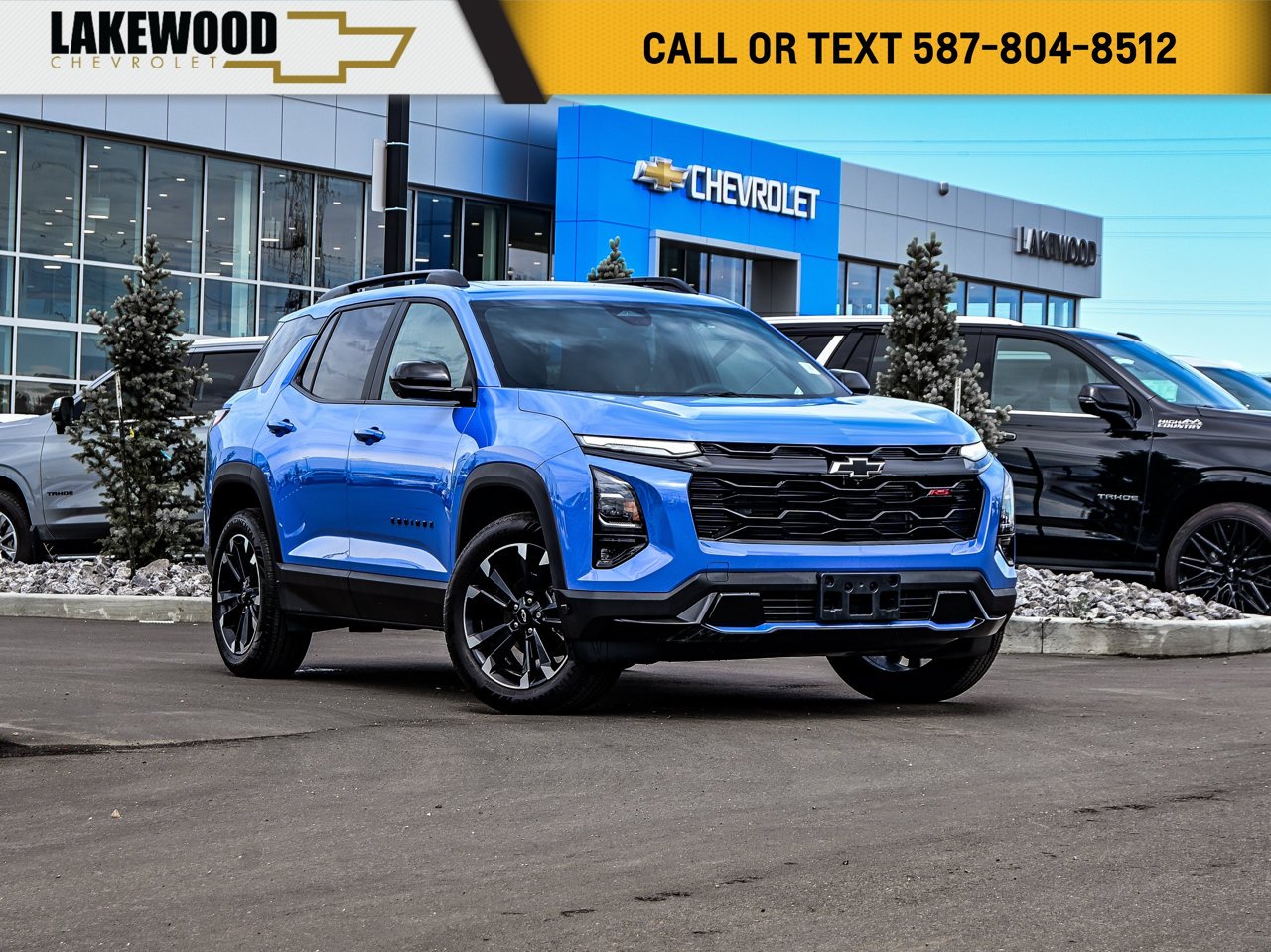 2026 Chevrolet Equinox AWD 4dr RS Blue Sherwood Park - photo #0