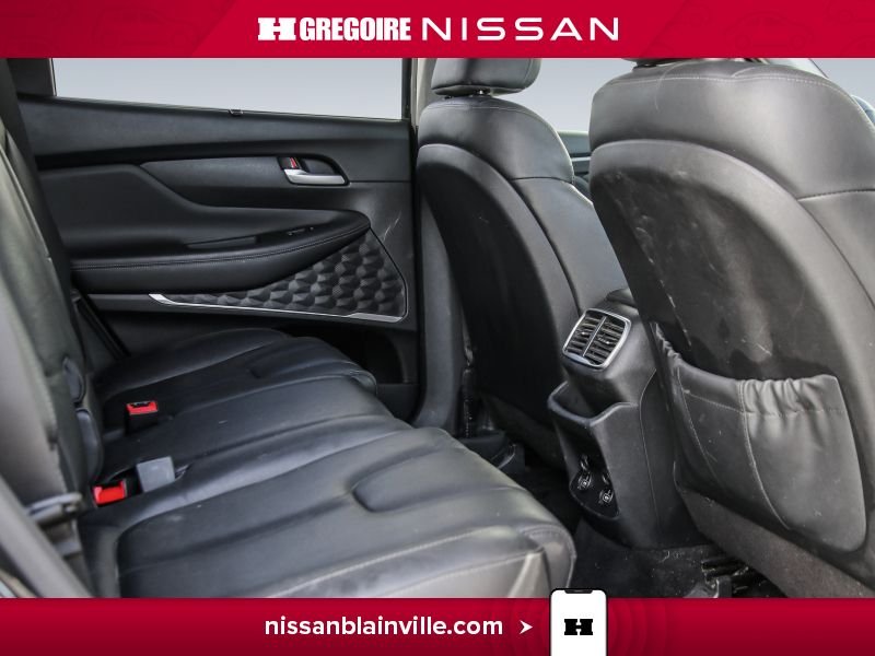 2020 Hyundai Santa Fe Black Saint-Eustache - photo #26