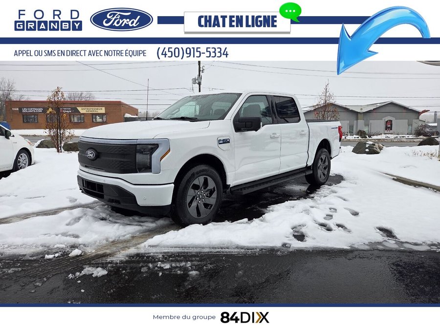 2024 Ford F-150 Lightning White