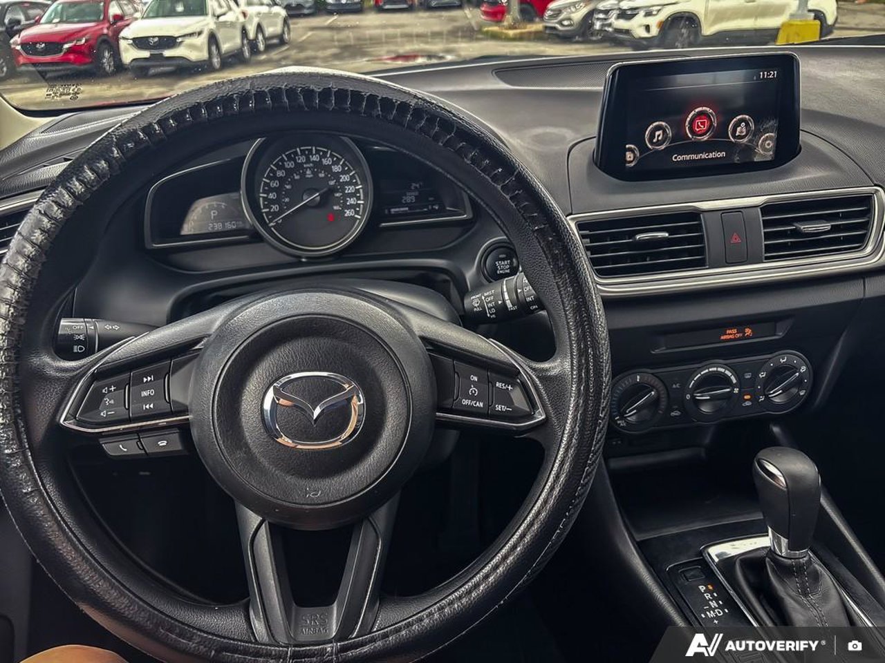 2017 Mazda Mazda3 JM1BN1K79H1121688 Red Mirabel - photo #15