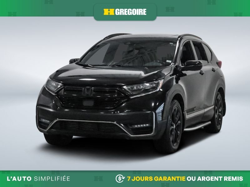 Honda CRV 821851 | Black Edition GR ELECT A/C CUIR CAM RECUL TOIT OUV 2020 Noir Laval - photo #2