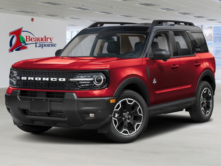 Ford Bronco Sport 2026 2026 Rouge rubis métallisé teinté verni