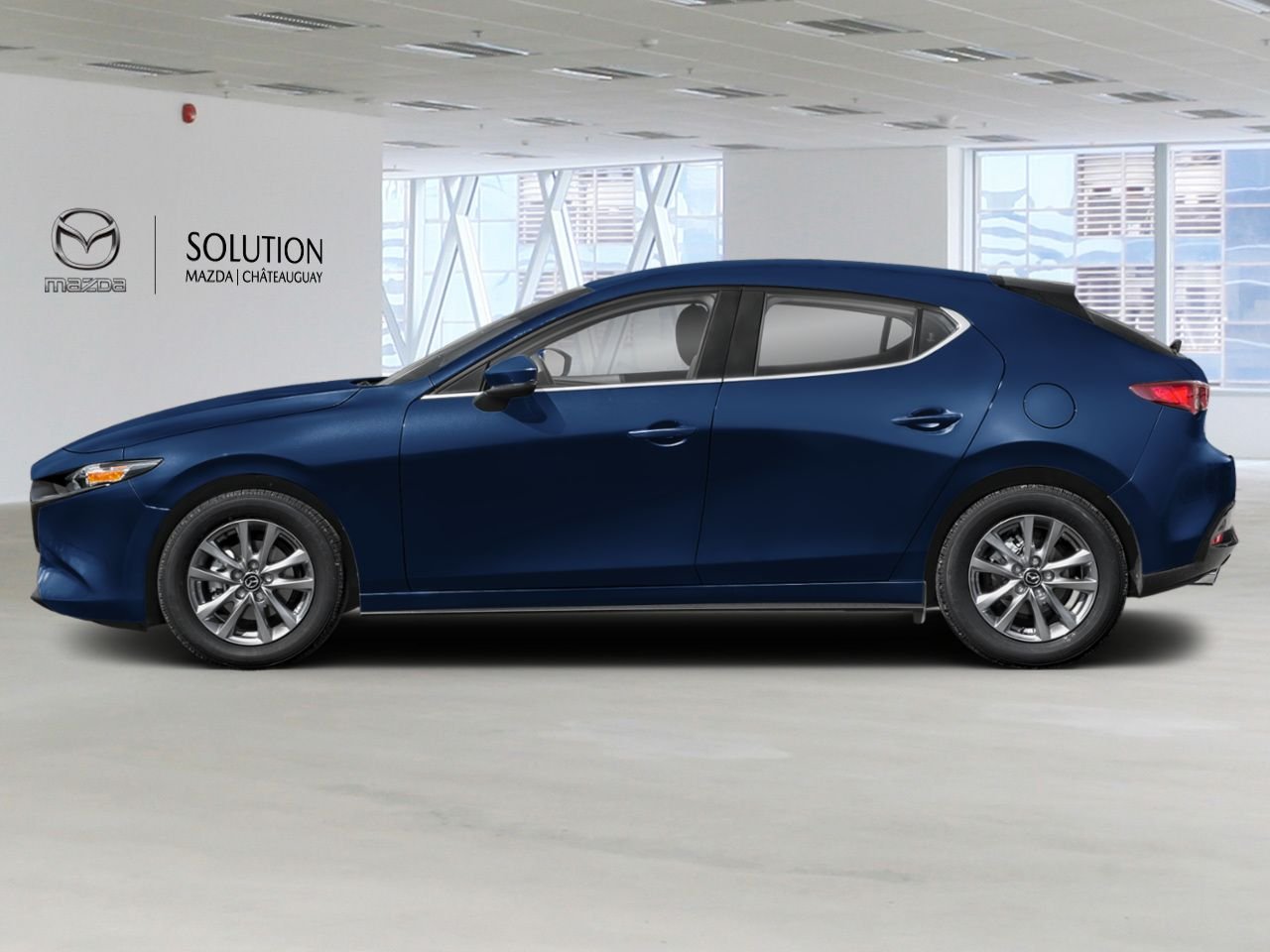 MAZDA Mazda3 Sport GX TA BA 2026 Bleu cristal foncé mica Châteauguay - photo #2