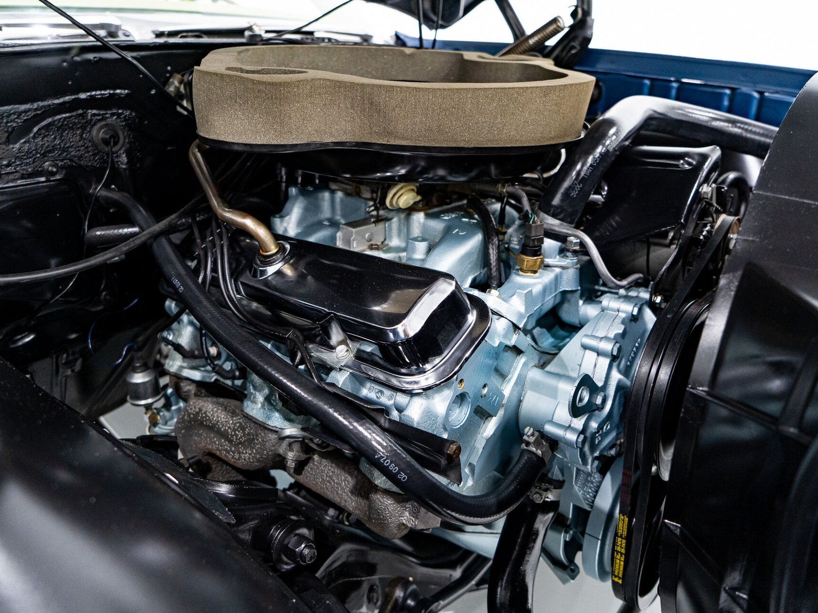 1970 Pontiac GTO The Judge Matching# Ram Air III 4-speed **PRIX EN USD** Blue Montreal - photo #17
