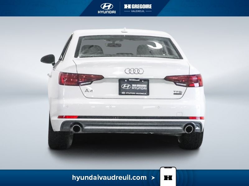 Audi A4 2018 Blanc Saint-Eustache - photo #8