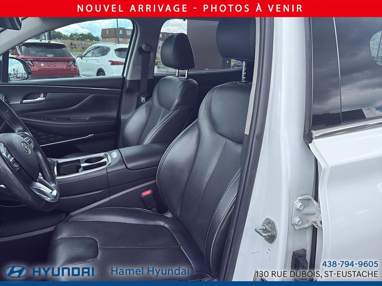2022 Hyundai Santa Fe White Saint-Eustache - photo #9