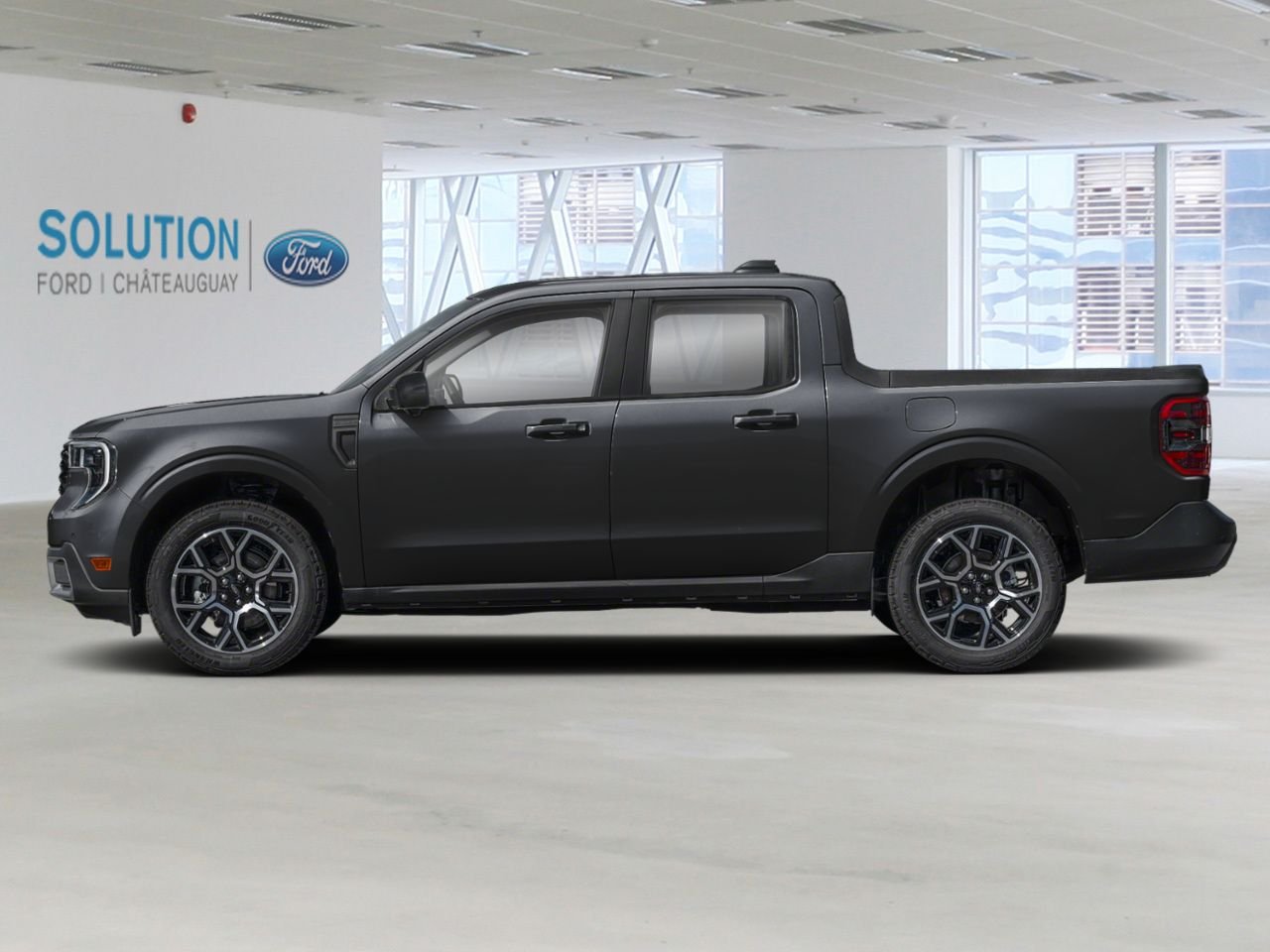 Ford Maverick LARIAT CABINE SUPERCREW TI 2026 Noir ombre Châteauguay - photo #2