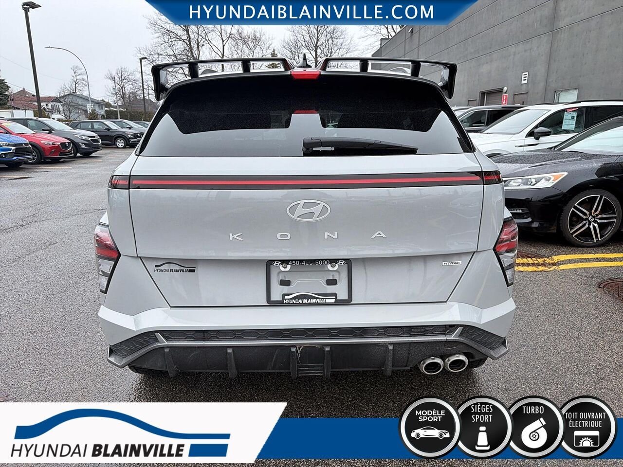 Hyundai Kona 2024 Gris Blainville - photo #4
