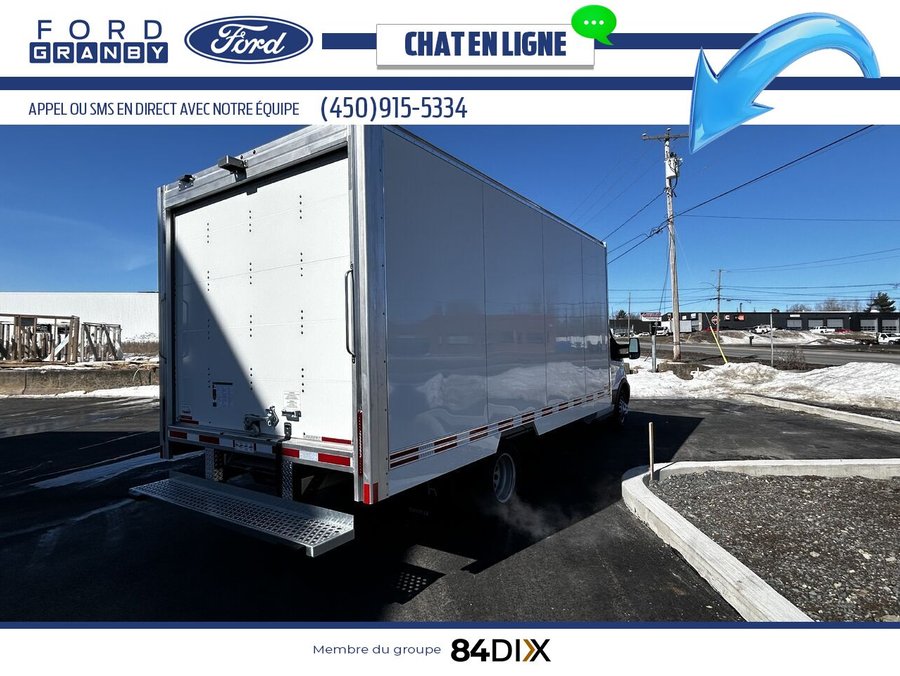 2024 Ford TRANSIT FOURGON TRONQUÉ White