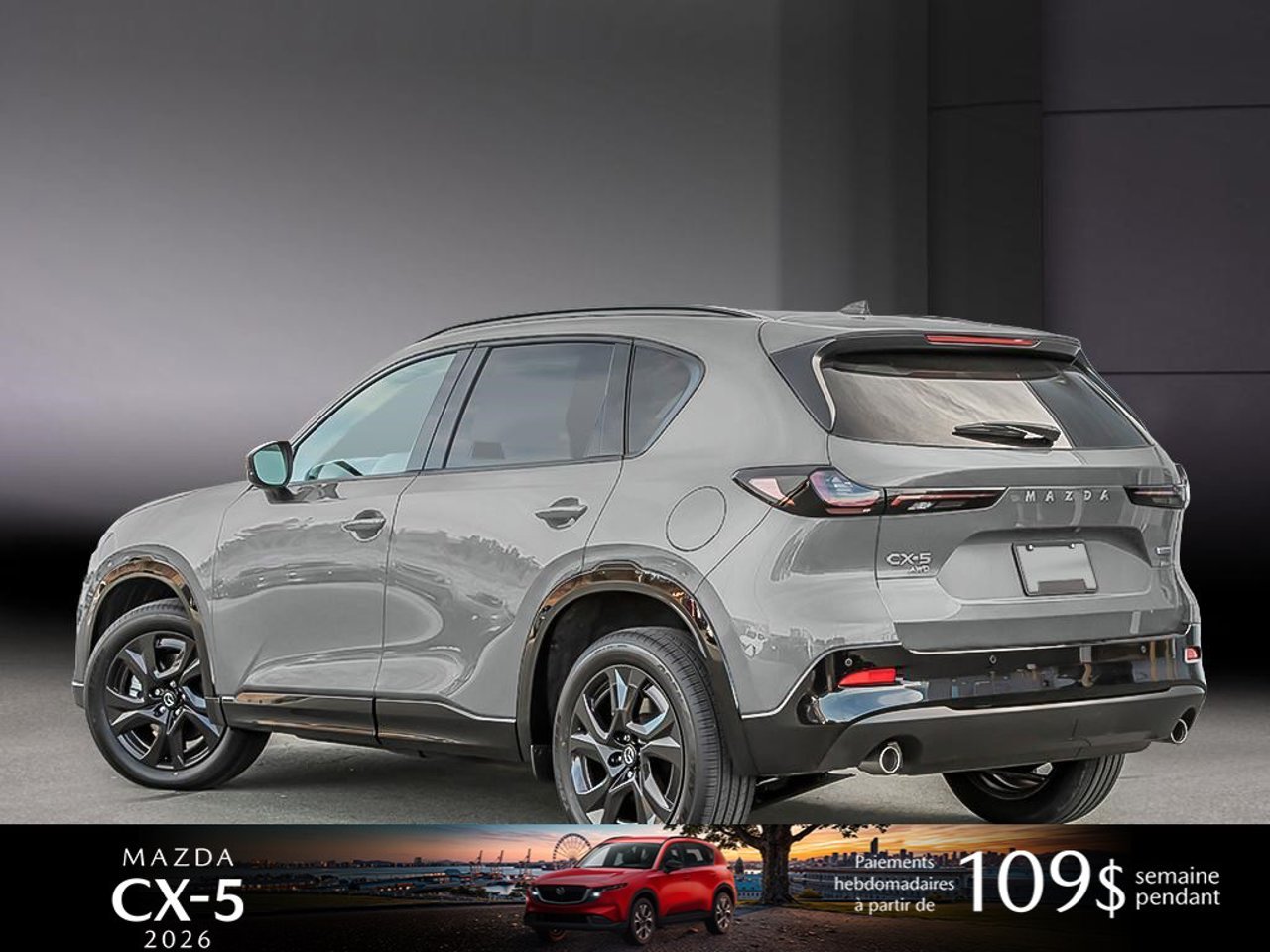 2026 Mazda CX-5 JM3KMCHA0T0183522 Aero Grey Metallic Mirabel - photo #3