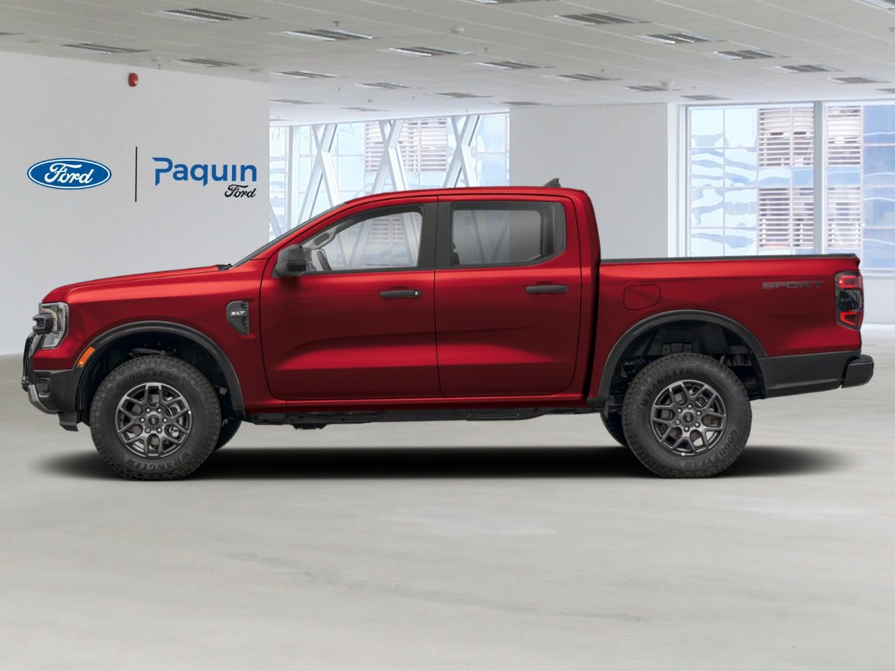 Ford Ranger 2026 Rouge rubis métallisé teinté verni Rouyn-Noranda - photo #1