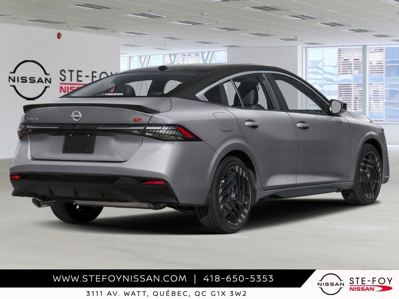 2026 NISSAN Sentra Atlantic Grey Metallicl/Super Black Ste-Foy - photo #1