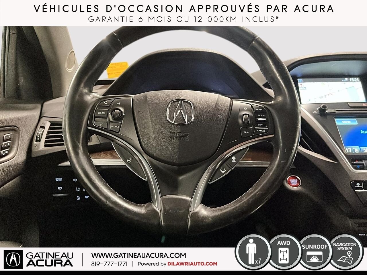 2017 Acura MDX Élite SH-AWD Silver Gatineau - photo #8