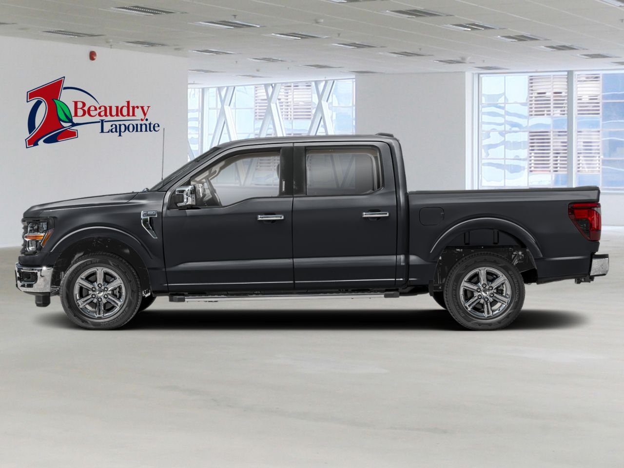 2025 Ford F-150 Agate Black Metallic La Sarre - photo #1