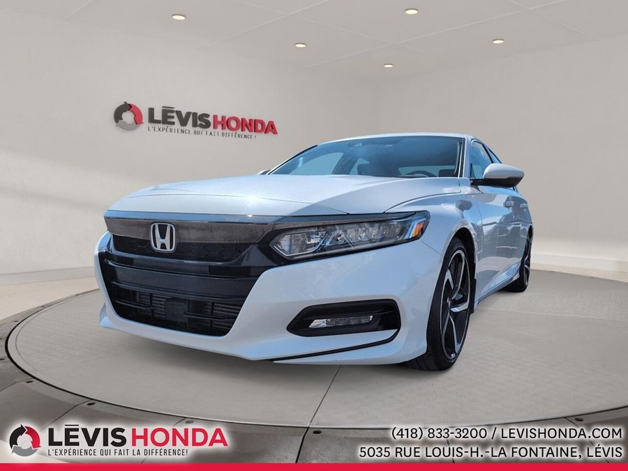 Honda Accord Sport 2018 2018 Blanc