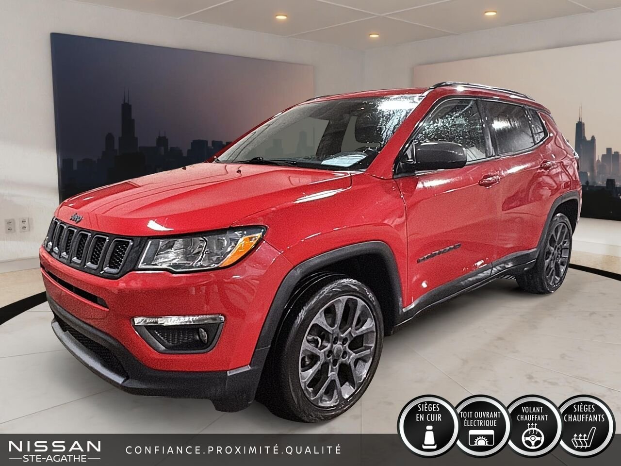 2021 Jeep Compass 80th Anniversary 4x4 Red Saint-Jérôme - photo #0