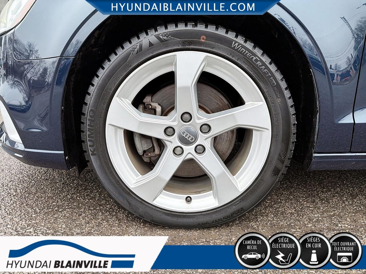 Audi A3 berline 2019 Bleu Blainville - photo #7