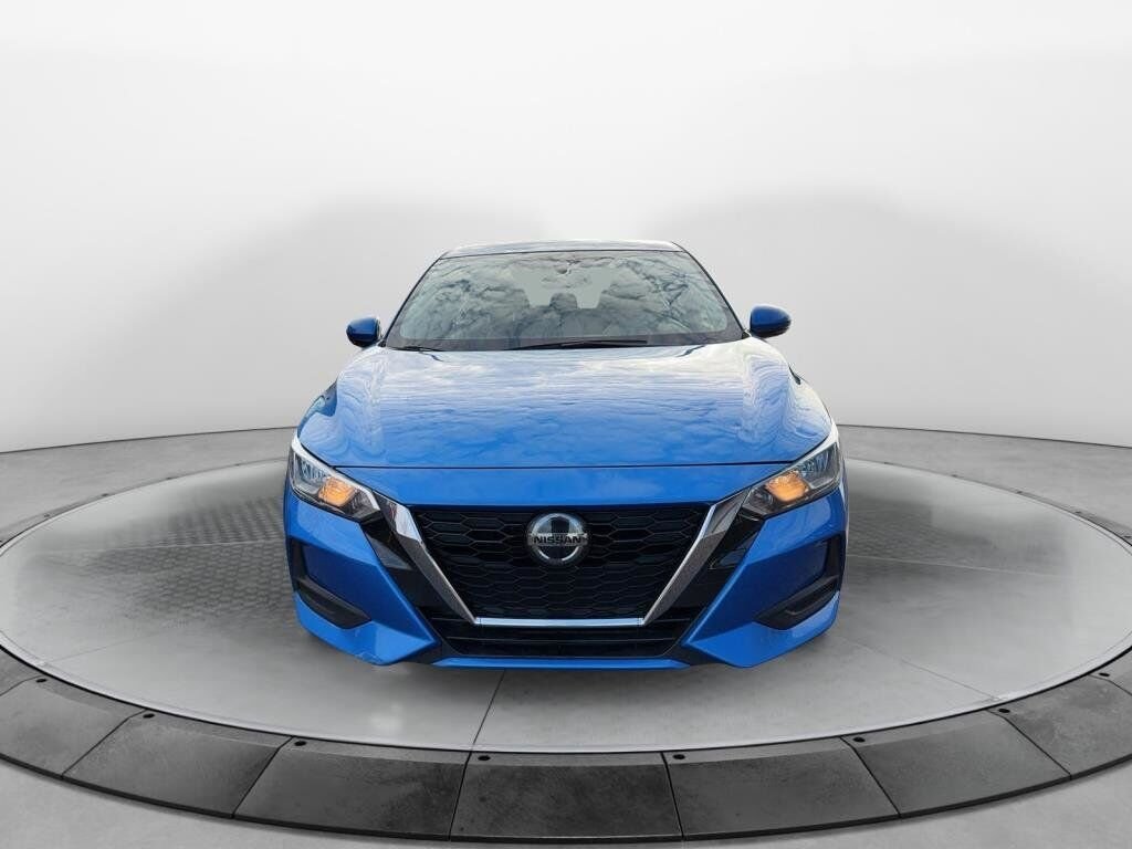 2020 Nissan Sentra VIN 3N1AB8CV1LY301362 Blue Chicoutimi - photo #1