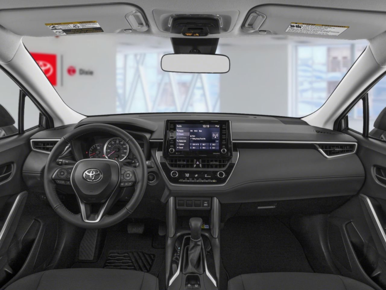 2023 Toyota Corolla Cross LE AWD / CLEAN CARFAX / HEATED SEATS / TOYOTA SAFETY SENSE / CARPLAY AND ANDROID AUTO White Mississauga - photo #10