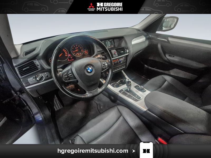 BMW X3 MA4483 | xDrive28i *AWD* Cuir * Mags * Toit * Caméra 2014 Bleu Laval - photo #17